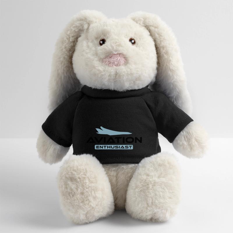 Aviation Enthusiast MiniFeet® RecycelHase® Creme