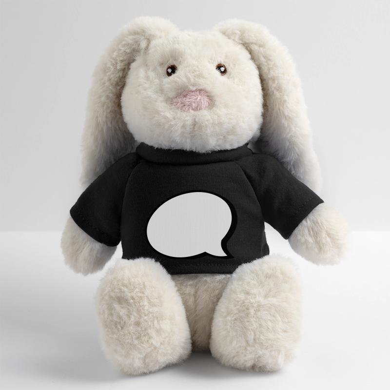 bulle Lapin en peluche recyclé MiniFeet® Crème