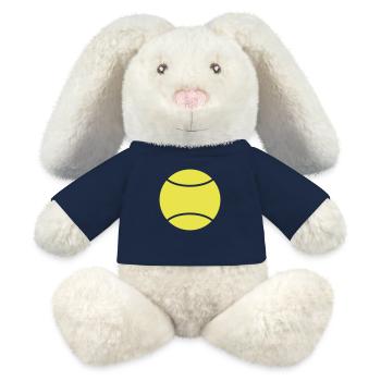 tennisball - MiniFeet® RecycelHase® Creme - French Navy - Vorne