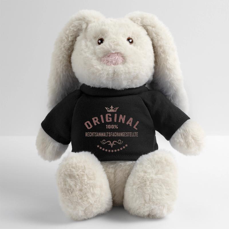 Original 100 Prozent Rechtsanwaltsfachangestellte MiniFeet® RecycelHase® Creme