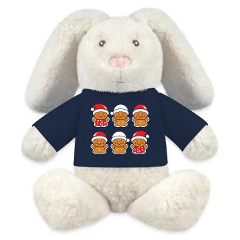 Lebkuchenmann - MiniFeet® RecycelHase® Creme - French Navy - Vorne