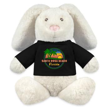 Santa Rosa Beach - MiniFeet® RecycelHase® Bunny Cream - black - Front
