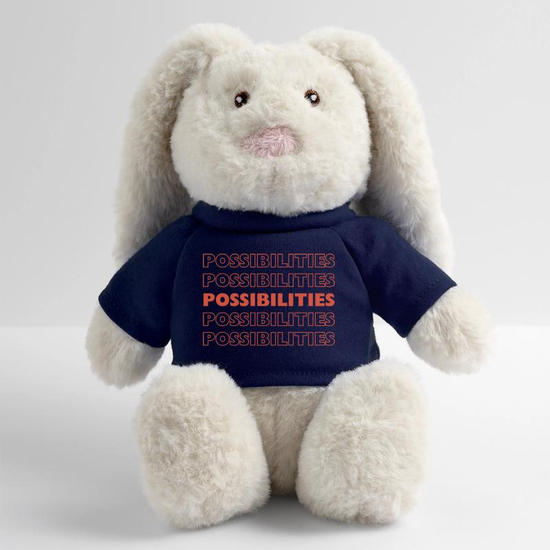 Possibilities on Dark Wears MiniFeet® RecycelHase® Bunny Cream
