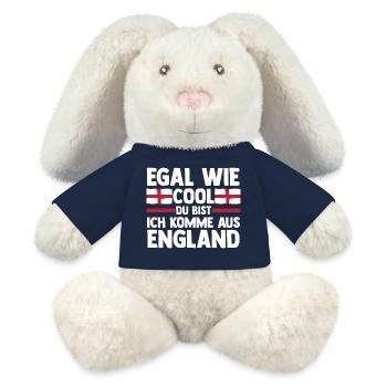 Great Britain English England - MiniFeet® RecycelHase® Bunny Cream - french navy - Front
