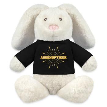 Job Optician - MiniFeet® RecycelHase® Bunny Cream - black - Front