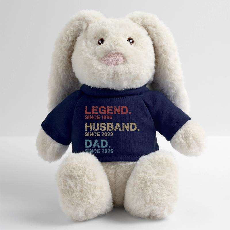 Legende Ehemann Vater MiniFeet® RecycelHase® Creme