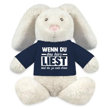 Neighborhood Best Neighbor - MiniFeet® RecycelHase® Bunny Cream - french navy - Front