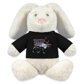 Sodankyla - MiniFeet® RecycelHase® Creme - Schwarz - Vorne