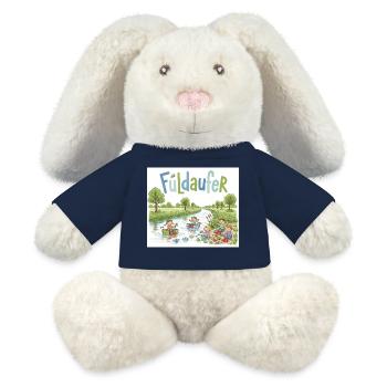 Fuldaufer: River Adventure ! - MiniFeet® RecycelHase® Bunny Cream - french navy - Front