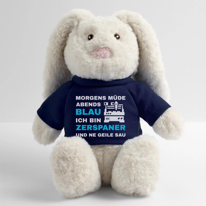 Machinists Cutting Machine Operators CNC Lathe Metals MiniFeet® RecycelHase® Bunny Cream