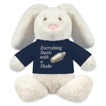 Shaker Steckt Fest Anfänger-mixologe - MiniFeet® RecycelHase® Creme - French Navy - Vorne