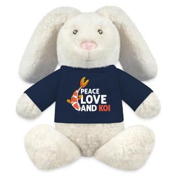 Zen Vibes and Koi Passion Calm Pond Lifestyle - MiniFeet® RecycelHase® Creme - French Navy - Vorne
