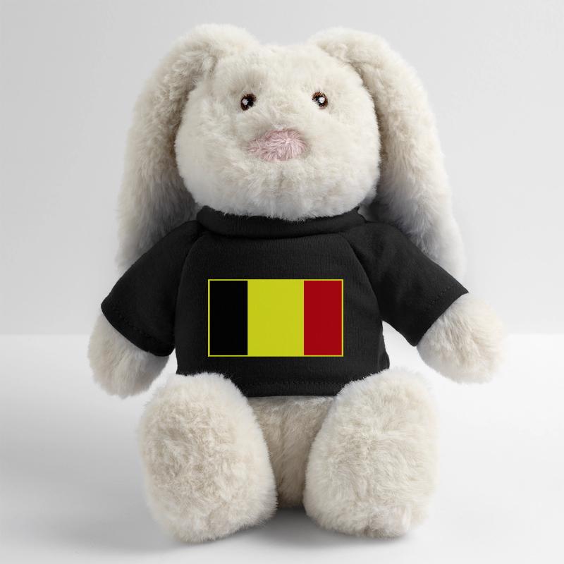 Customizable three-color flag MiniFeet® RecycelHase® Bunny Cream