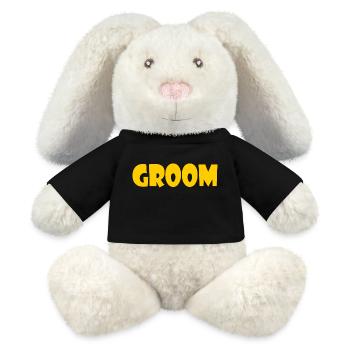 Groom - MiniFeet® RecycelHase® Creme - Schwarz - Vorne
