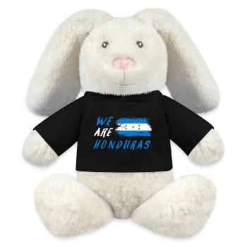 Wir sind Honduras - MiniFeet® RecycelHase® Creme - Schwarz - Vorne