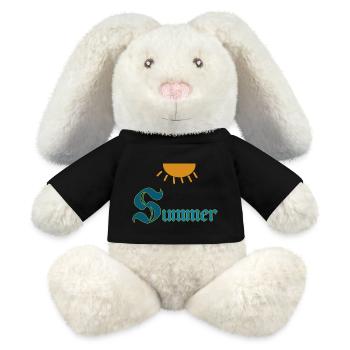 Summer - MiniFeet® RecycelHase® Creme - Schwarz - Vorne