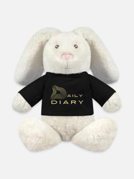 Daily Diary - MiniFeet® RecycelHase® Creme - Schwarz