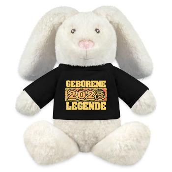 2028 - MiniFeet® RecycelHase® Bunny Cream - black - Front