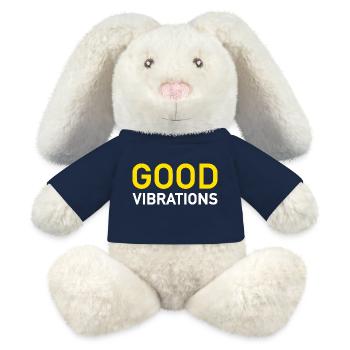 Good Vibrations - MiniFeet® RecycelHase® Creme - French Navy - Vorne