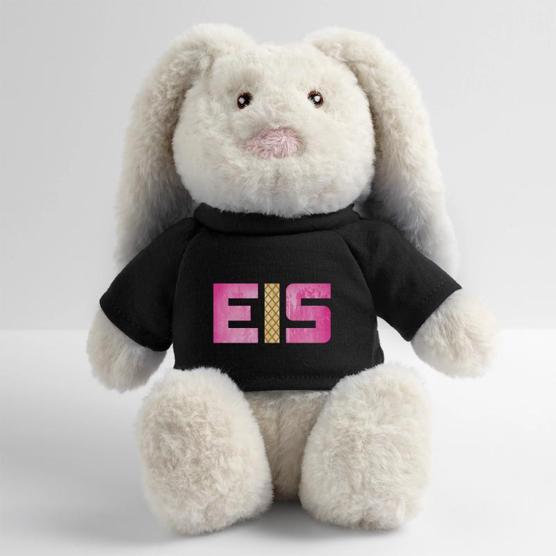 Eis Waffel Eisdiele Eiscreme Eiskrem Sommer pink MiniFeet® RecycelHase® Creme