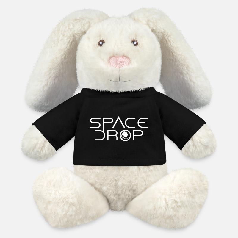 Space Drop - MiniFeet® RecycelHase® Bunny Cream - black