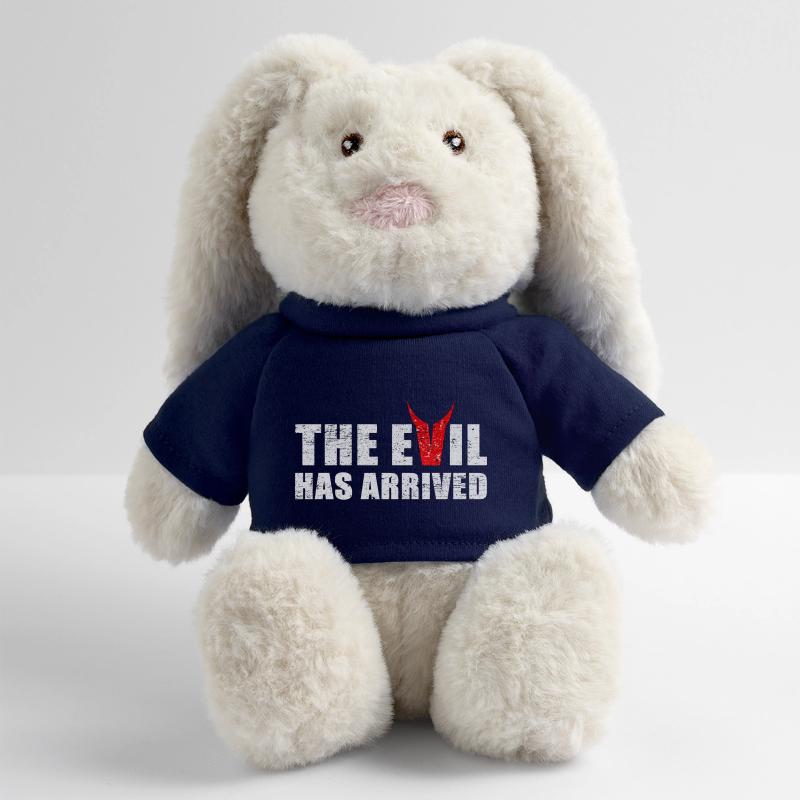 Evil has come with horns from the devil MiniFeet® RecycelHase® Bunny Cream