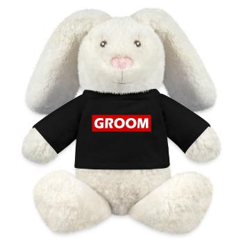 Groom - MiniFeet® RecycelHase® Creme - Schwarz - Vorne