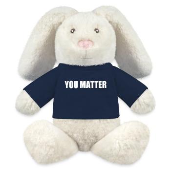 You matter - MiniFeet® RecycelHase® Bunny Cream - french navy - Front