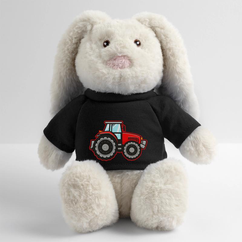 Bauers Roter Traktor MiniFeet® RecycelHase® Creme