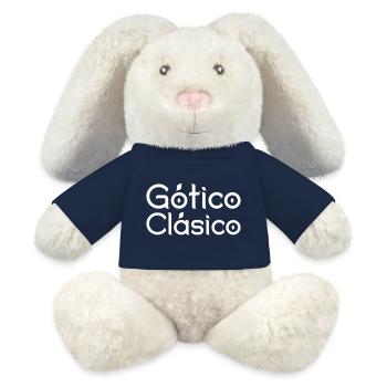 Classic Gothic - MiniFeet® RecycelHase® Bunny Cream - french navy - Front