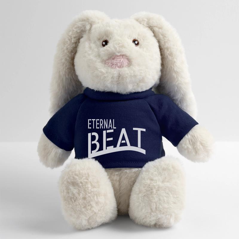 timeless awesome cool rhythmic patterns gift MiniFeet® RecycelHase® Bunny Cream