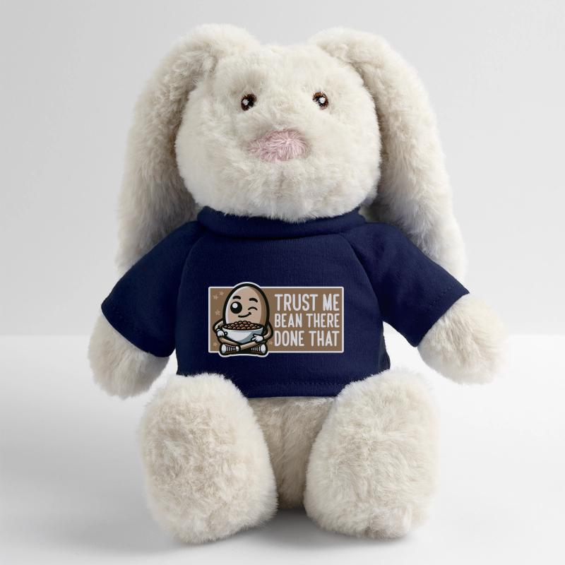 GLAUB MIR, BOHNE, DAS GETAN MiniFeet® RecycelHase® Creme