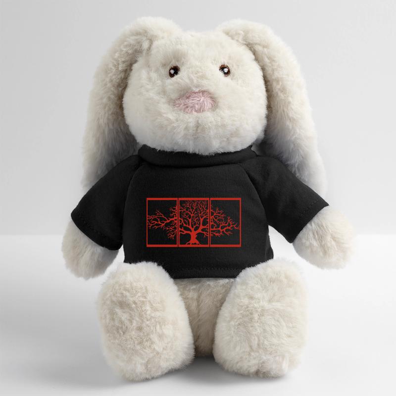Nature view (red) MiniFeet® RecycelHase® Bunny Cream