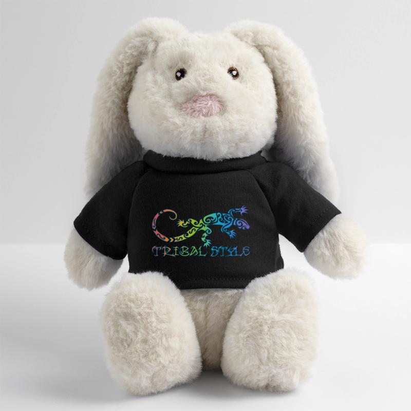 Polynesian rainbow lizard MiniFeet® RecycelHase® Bunny Cream