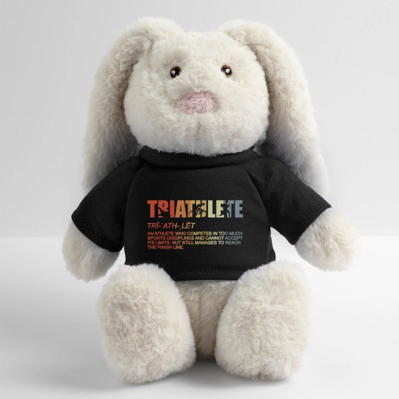 Triathlet Definition MiniFeet® RecycelHase® Creme