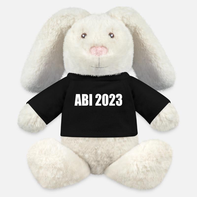 Abi 2023 - MiniFeet® RecycelHase® Creme - Schwarz