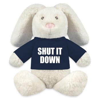 shut it down - MiniFeet® RecycelHase® Bunny Cream - french navy - Front