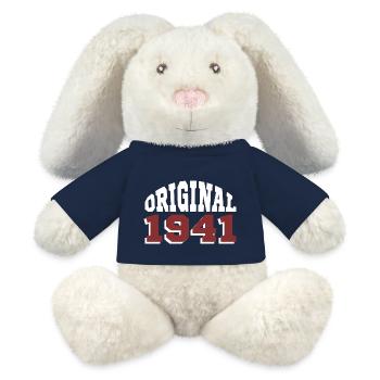 Original 1941 - MiniFeet® RecycelHase® Bunny Cream - french navy - Front