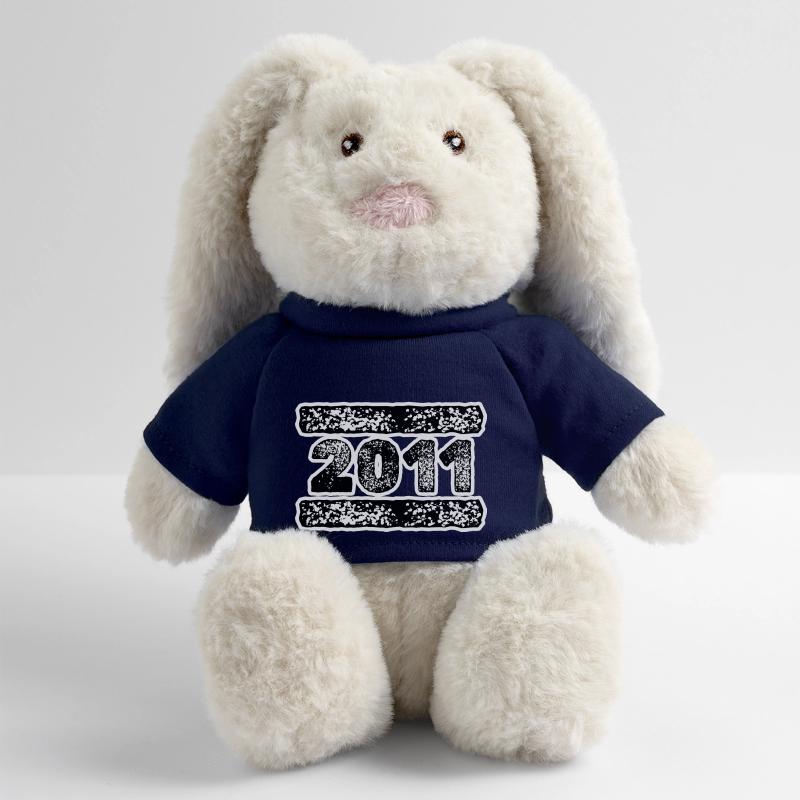 2011 Lapin en peluche recyclé MiniFeet® Crème