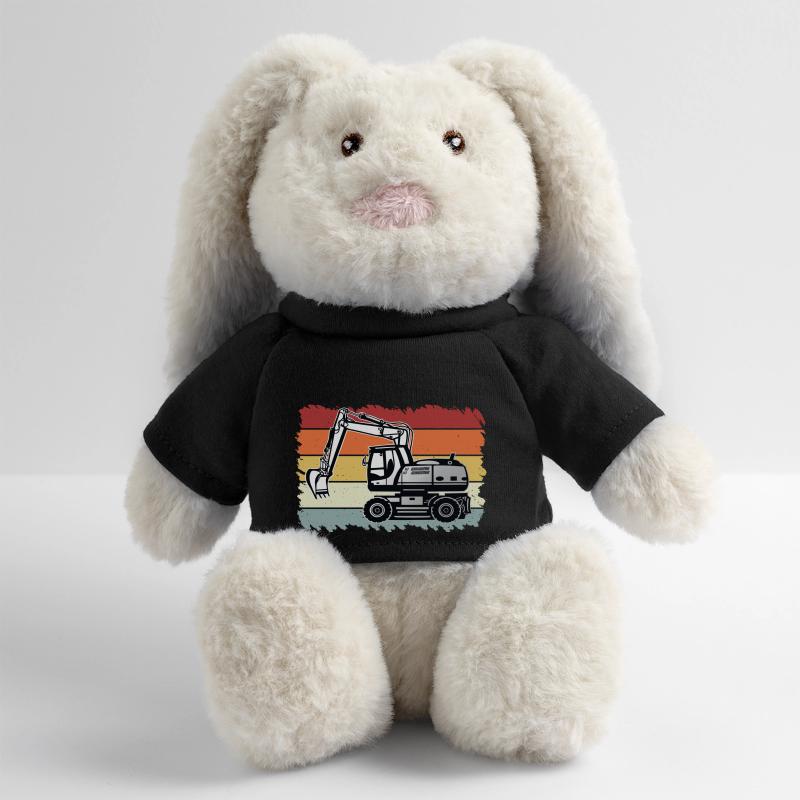 Excavator MiniFeet® RecycelHase® Bunny Cream