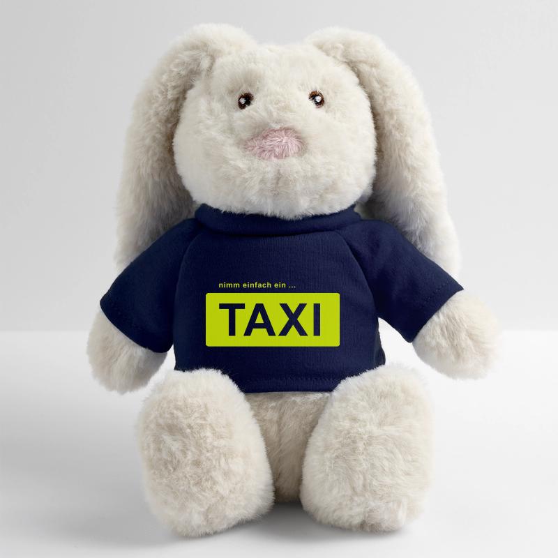 nimm einfach ein taxi MiniFeet® RecycelHase® Creme