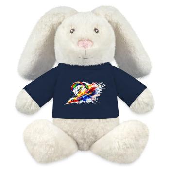 Paragleiter - Farbsplash - MiniFeet® RecycelHase® Creme - French Navy - Vorne