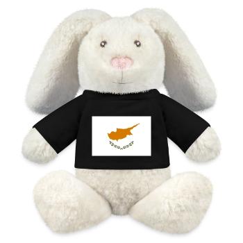 Zypern - MiniFeet® RecycelHase® Creme - Schwarz - Vorne