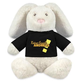 Lustig Andreas - MiniFeet® RecycelHase® Creme - Schwarz - Vorne