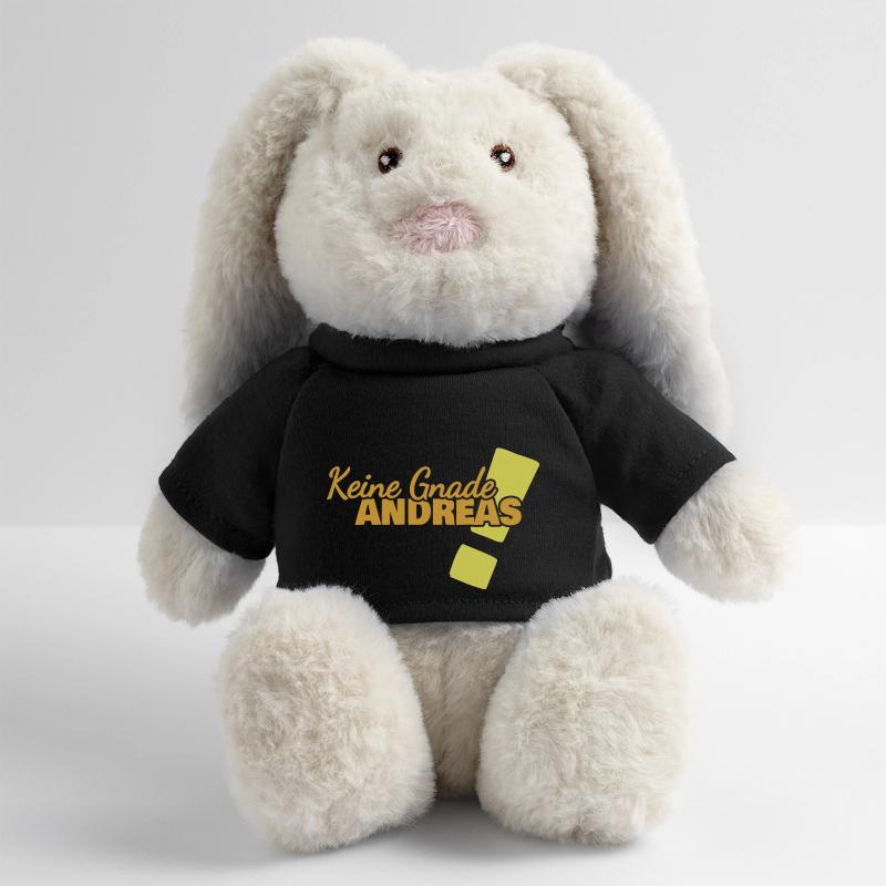 Lustig Andreas Lapin en peluche recyclé MiniFeet® Crème
