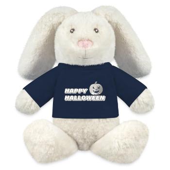 HAPPY HALLOWEEN - MiniFeet® RecycelHase® Creme - French Navy - Vorne
