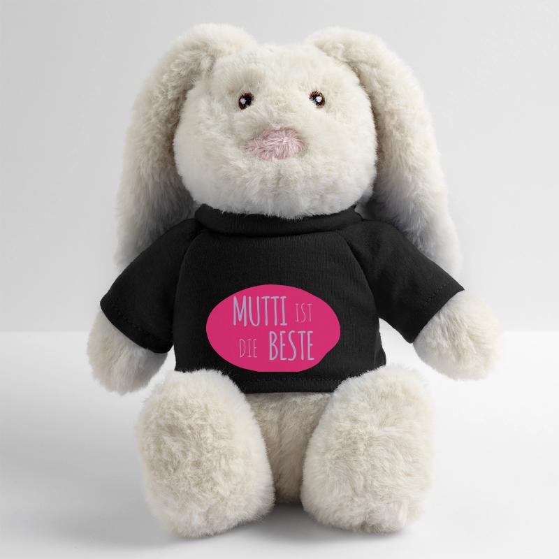 Mutti ist die Beste 2c MiniFeet® RecycelHase® Creme