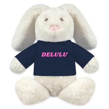 DELULU, Pink - MiniFeet® RecycelHase® Creme - French Navy - Vorne