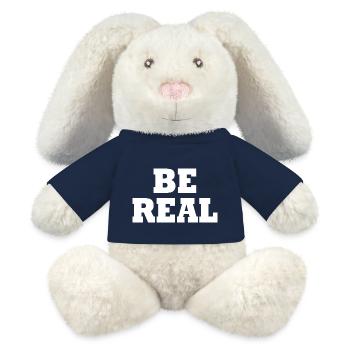 Be real - MiniFeet® RecycelHase® Bunny Cream - french navy - Front