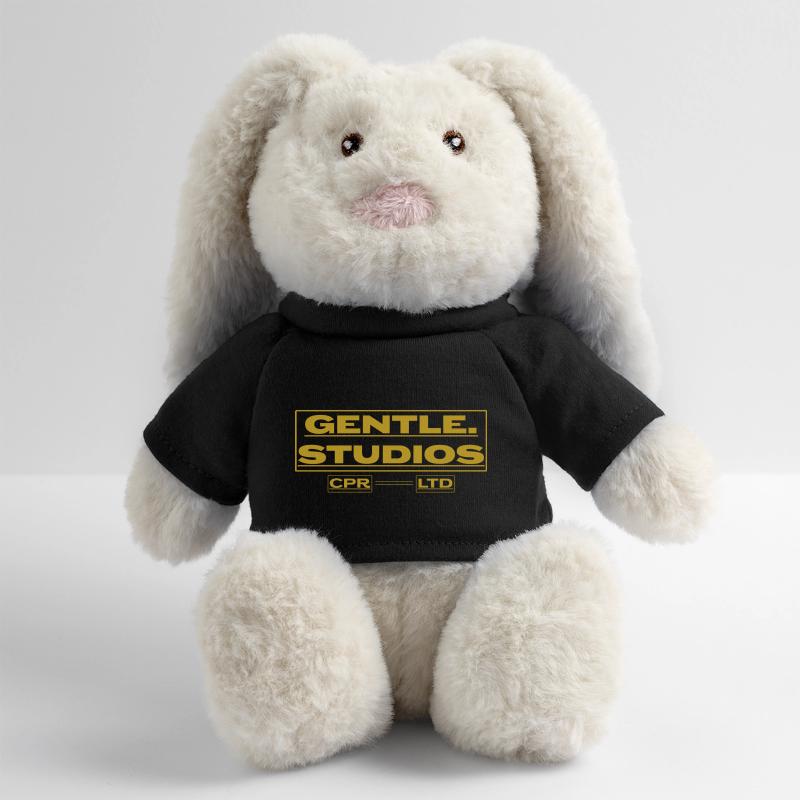 Gentle Studios – Image de marque minimaliste Lapin en peluche recyclé MiniFeet® Crème